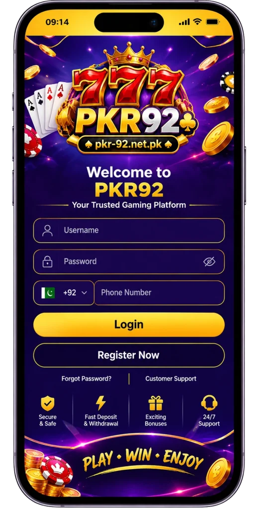 PKR92 Login